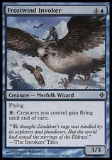 1x FOIL Frostwind Invoker Rise of the Eldrazi MtG Magic Blue Common 1 x1 Card