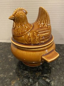 Vintage Tuba the Chicken Soup Bowl With Lid Nesco Japan Onion Soup - Picture 1 of 9