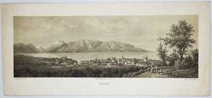 Deroy, Emilie Isidore 1850 Vevey, Schweiz Lithographie - Bild 1 von 5