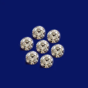 Juego de 0,42 quilates corte redondo de clase alta 100% diamante blanco natural con certificado gratuito - Imagen 1 de 1
