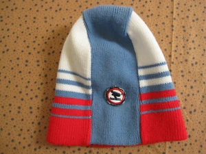 Bonnet Acrylique Retro Vintage Hiver Neige Ski 70'S Made in Italy - Picture 1 of 5