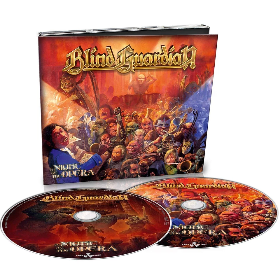 BLIND GUARDIAN - A NIGHT AT THE OPERA (REMIXED & REMASTERED)  2 CD NEU - Bild 1 von 1