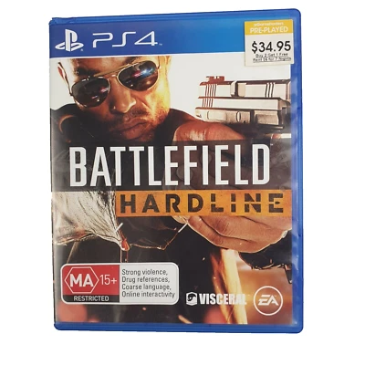 Battlefield Hardline (PlayStation 4, 2015), Action/Drama/Tactics/Rescue, VGC - Image 1 of 4