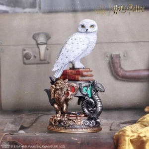 Figura de Harry Potter Hedwig - Estatua de Hogwarts Némesis Ahora Oficial Búho Nievado HP - Imagen 1 de 8