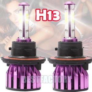 H13 9008 LED Headlight Bulbs Kit CREE for Dodge Durango 2004-2009 High/Low Beam - Picture 1 of 12