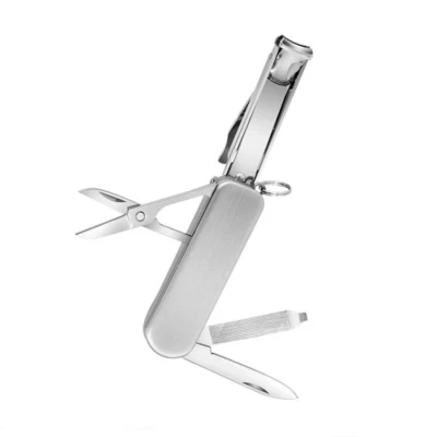 EDC Keychain Multi Tools Nail Clippers Pocket Folding Fingernail Cutter Tools - Image 1 of 4