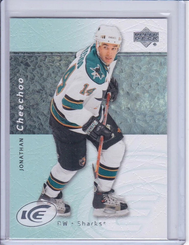 Jonathan Cheechoo 2007 Upper Deck Ice Hockey Card 99 Grade MT - Image 1 of 2