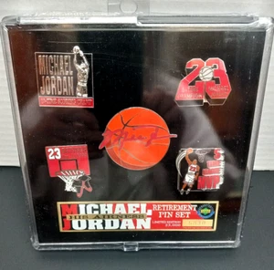 1999 Upper Deck Michael Jordan Retired Pin Set Limited Edition - Bild 1 von 6
