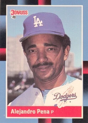 1988 Donruss - Alejandro Pena #598-Dodgers - Image 1 of 2