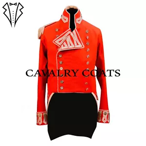 New Men's Red Wool British 41ST Regt Of Foot officers Coat, British Tailcoat - Picture 1 of 3