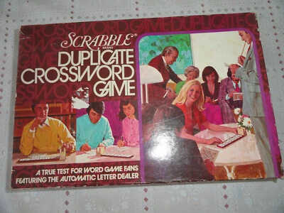 Scrabble Duplicate Crossword Game 1975 Edition Complete - Image 1 of 4