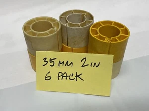 35mm Film Core, 2”-- 6 Pack - Picture 1 of 1