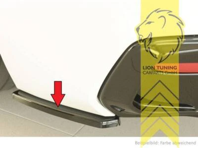 Rieger Heckansatz Heckspoiler Diffusor links rechts für BMW F20 F21 LCI für M Pa - Bild 1 von 4