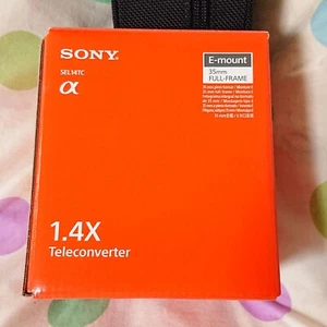 SONY converter lens 1.4X teleconverter E mount 35mm full size SEL14TC New Boxed - Picture 1 of 4