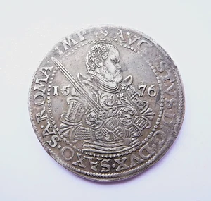 ALLEMAGNE - SAXE-ALBERTINE thaler 1576 - Foto 1 di 2