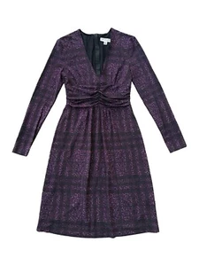 Burberry Printed Dress Size 6 Made In Italy - Picture 1 of 16
