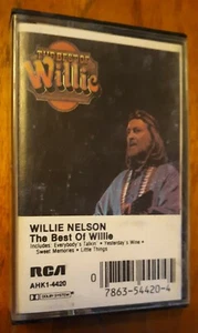 The Best Of Willie Nelson by RCA Records 1982 Cassette Tape - Picture 1 of 2