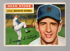 1956 Topps #87 Dean Stone Gray Back VG/Ex