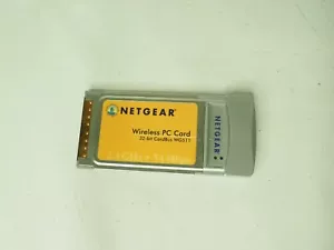 NETGEAR Wireless-G PC Card 32-bit CardBus WG511 Neatgear - Picture 1 of 4