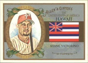 Shane Victorino-Phillies-2008 Topps Allen and Ginter United States-Hawaii #US 11 - Picture 1 of 2