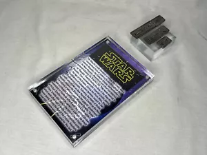 Star Wars Galaktisches Silber Kreditbarren Set, Vitrine, Artikelständer, Metall - Bild 1 von 8