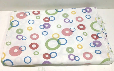 Impressão de tela padrão círculo geométrico 64" x 45" algodão pato  - Imagem 1 de 3