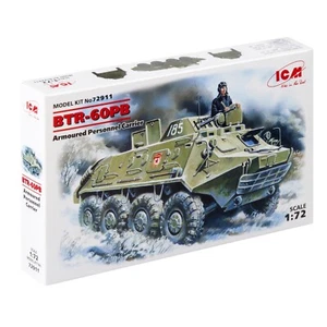 ICM 72911 Plastic model kit 1:72 BTR-60PB Soviet infantry vehicle kits models - Picture 1 of 24