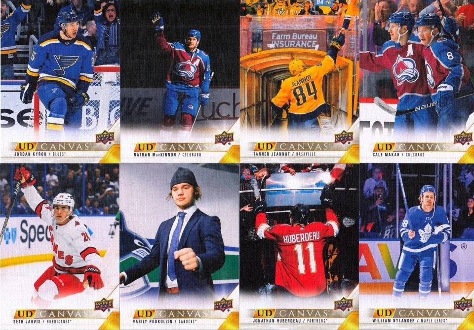 2022/23 '22/23 Upper Deck Series 1 UD CANVAS cards #C1-C90 *pick from list* - Image 1 of 1