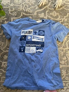 Kansas City Sporting Kc Soccer Shirt Medium Canvas Bella - Picture 1 of 2