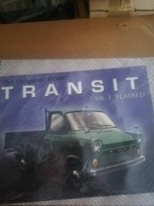 The original Ford Transit MKI 1 way tipper. In gree Metal/Steel Wall Sign 40cm - Picture 1 of 4