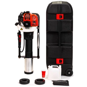 XtremepowerUS 52cc Gas-Powered Fence T-Post Driver Engine Gasoline Pile EPA CARB - Picture 1 of 8