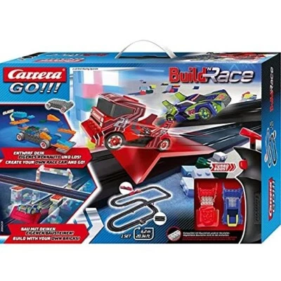 Carrera GO!!! Build N Race 20062531 Racing Set 6.2 Slot Car Race Track Set NEW - Image 1 of 4