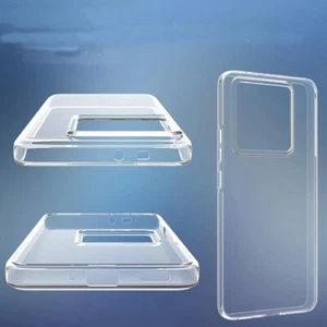 1× Soft Smartphone Hülle für Xiaomi 14 13 13T 15 Pro Transparent Backcover Schale - Bild 1 von 3