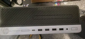 HP ELITEDESK G4 705 SSF PC AMD Pro 3.5Hz - 8Gb Ram - 128Gb. M.2 + 250Gb HHD - Picture 1 of 3