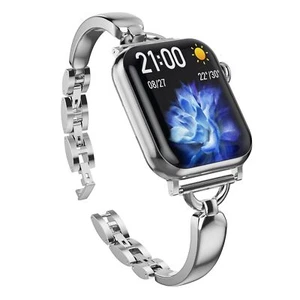 Slim Dressy Metal Bracelets For Apple Watch Series 10 8 7 6 Ultra 38mm 42mm 46mm - Picture 1 of 40