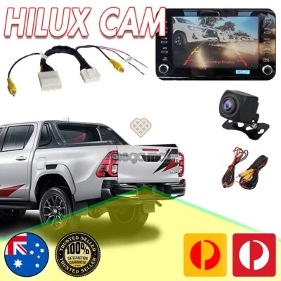 For Toyota Hilux Reverse Camera Kit To Suit Factory Screen  2024 onwards - Image 1 of 4