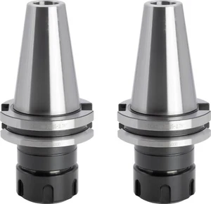 2pcs Mandrini a pinza doppio contatto CAT40 -ER25 bilanciati a G2,5/25000RPM #B25-CCAT - Foto 1 di 6