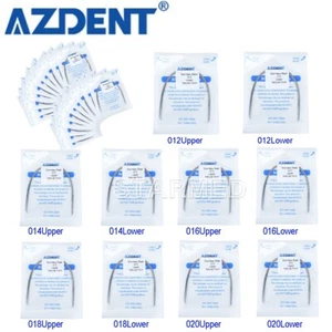 10X AZDET Ortodoncia Dental Arco Redondo Alambres Acero Inoxidable Forma Natural FDA - Imagen 1 de 11