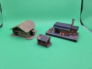 3 Spur N Gebäude Layout Zubehör europäisches 2-stöckiges Haus Versandbahnhof Schuppen - Bild 1 von 20