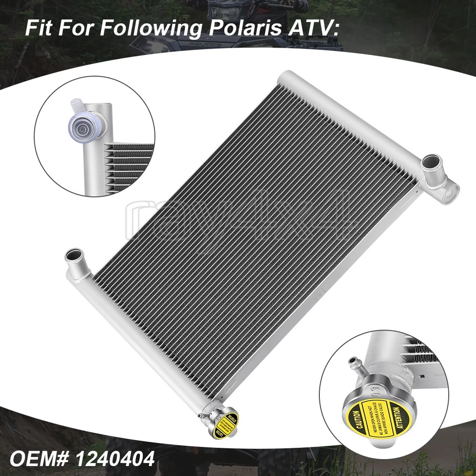 Radiador de aluminio 1240404 para Polaris Sportsman 850 SP X2 XP 2009-2025 Foto 1 de 4