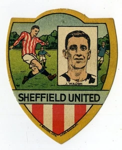 (Gd5481) J. Baines Football card, Sheffield United, James Waugh c1921 - Picture 1 of 4