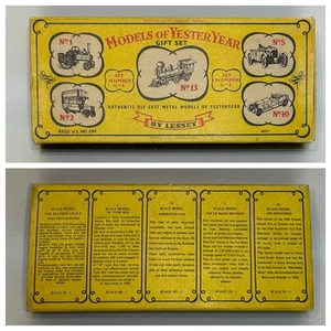 Vintage Matchbox Lesney Models Of Yesteryear Gift Set G-6 Boxed Diecast Toy Car - Picture 1 of 23