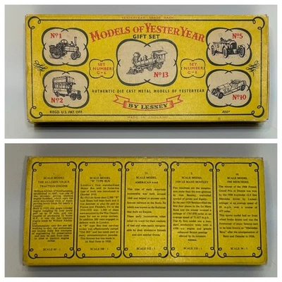 Vintage Matchbox Lesney Models Of Yesteryear Gift Set G-6 Boxed Diecast Toy Car - Image 1 of 4