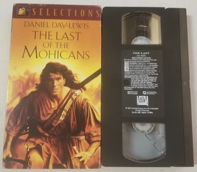 📼 VINTAGE 📼 The Last Of The Mohicans 📼 (VHS, 1993) 📼 TESTED 📼 - Image 1 of 2
