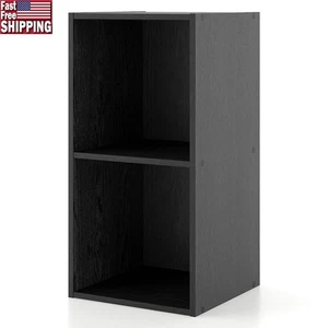 Stackable Cube Storage Shelves Modern Bookcase Home Office & Organizing New - Picture 1 of 46