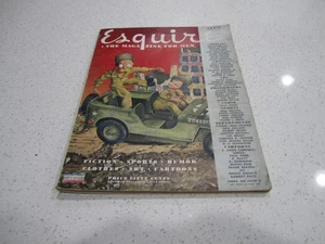 April 1945 Esquire Magazine Varga Girl Centerfold Illustrated WOW!!!!! - Picture 1 of 5