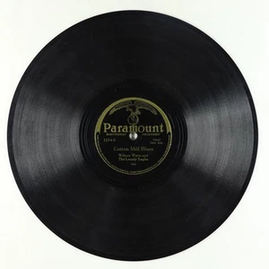 Prewar C&W 78 - Wilmer Watts - Cotton Mill Blues/War With Spain - Paramount 3254 - Picture 1 of 2