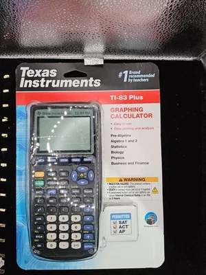 TEXAS INSTRUMENTS TI-83 PLUS  - Image 1 of 2