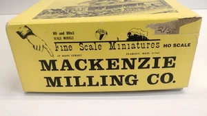 FSM Fine Scale Miniatures #215 Mackenzie Milling Co. Craftsman Kit HO 1/87 - Picture 1 of 8