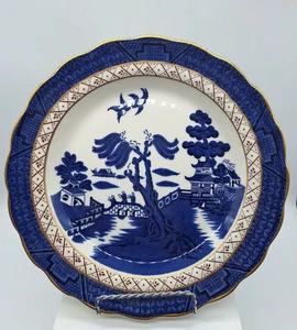 Real Old Willow Dinner Plate Royal Doulton The Majestic Collection Booths 10 in - Picture 1 of 11